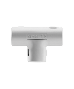 DX-40-232 - DX-40-232-GEWISS-Unión en "T" para tubería rígida, recomendado para cable eléctrico, PVC Auto-extinguible, de 32 mm - Relematic.mx - DX40232-p