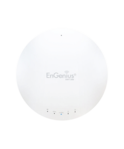 EAP1300-ENGENIUS-Punto de Acceso WiFi ac para Interior MU-MIMO 2x2, Hasta 1267 Mbps de Largo Alcance, Doble Banda en 2.4 y 5 GHz, 300+ Usuarios Simultáneos, Soporta PoE  802.3af