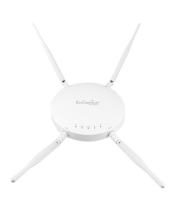 EAP1300EXT-ENGENIUS-Punto de Acceso Wi-Fi, MU-MIMO 2x2 para Interior, Doble Banda en 5 y 2 GHz, Hasta 1267 Mbps, 250+ Usuarios Simultáneos, Antenas de Alta Ganancia Removibles