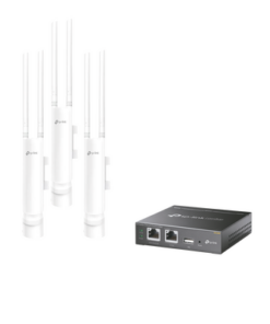 EAP225-OUTDOOR-KIT3-OC200 - EAP225-OUTDOOR-KIT3-OC200-TP-LINK-Kit de 3 Puntos de acceso WiFi Omada y 1 Controlador, doble banda 802.11ac Wave 2 para MESH en exterior, MU-MIMO, MIMO 2X2, hasta 1200 Mbps, soporta hasta 100 clientes. - Relematic.mx - EAP225OUTDOORKIT3OC200-p