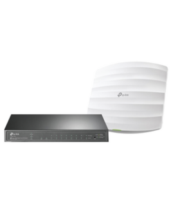 EAPSTARTERKIT245 - EAPSTARTERKIT245-TP-LINK-Kit de access point EAP245 y switch PoE T1500G-10PS, doble banda AC, hasta 1750 Mbps, 1 puerto Gigabit - Relematic.mx - EAPSTARTERKIT245-p