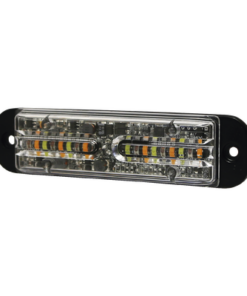 ED3702-RBA-ECCO-Luz perimetral de 18 LEDS colores rojo, azul, y ambar
