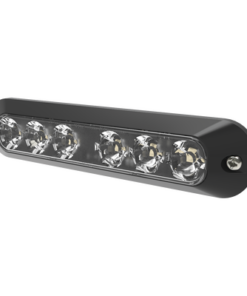 ED3705-RC-ECCO-Luz Auxiliar Serie X3705, 6 LEDs Ultra Brillantes, color Rojo / Claro
