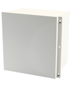 EI-PCB-40-40-30-EPCOM INDUSTRIAL-Gabinete Acero Galv. para 1 Bat. PL110D12. Acc. de piso o poste No incluidos (400 x 400 x 300mm).