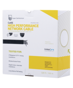 EP-CAT-5E-V2/100M - EP-CAT-5E-V2/100M-LINKEDPRO BY EPCOM-Bobina de cable de 100 m (328 ft) Cat5e, Aleación de Cobre y Aluminio (CCA), color Gris, Uso Interior. - Relematic.mx - EPCAT5EV2_100M-p