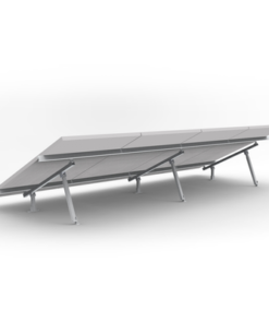 EPL-AM01-1X4V2-EPCOM POWERLINE-Montaje para Panel Solar, Riel "7" de 4200mm para Módulos con Espesor de 40mm, Velocidad de Viento Máx. 162km/h