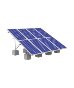 EPL-GM01-2X4V2-EPCOM POWERLINE-Montaje para Panel Solar, Riel de 2100mm para Módulos con Espesor de 40mm, Velocidad de Viento Máx. 151km/h