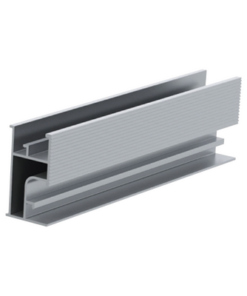 EPL-SR3-4400-EPCOM POWERLINE-Riel 3 para montaje de módulos fotovoltaicos de aluminio anodizado de 4400mm.