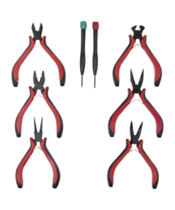 EP-NTK8 - EPNTK8-EPCOM POWERLINE-Juego de Herramientas con 6 Pinzas Eléctricas de 4.5" + 2 Desarmadores de Precisión (Plano y Cruz). - Relematic.mx - EPNTK8-p