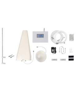 EP-TB4G-CMLP-EPCOM-Kit Amplificador de Señal Celular TRIPLE banda de frecuencia. Incluye Mástil. Mejora las llamadas convencionales y VoLTE / Soporta los datos de las tecnologías 2G, 3G y 4G de TELCEL, AT&T y MOVISTAR / Cubre hasta 2 espacios...
