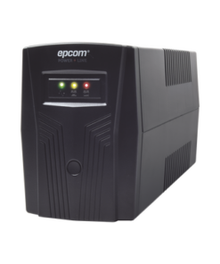 EPU600L - EPU600L-EPCOM POWERLINE-UPS de 600VA/360W / Topología Línea Interactiva / Entrada y Salida 120 Vca / Clavija NEMA 5-15P / 4 Tomas NEMA 5-15R/ Sin Protector RJ11 ni RJ45   - Relematic.mx - EPU600L-p