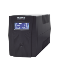 EPU850LCD-EPCOM POWERLINE-UPS de 850VA/510W / Topología Línea Interactiva / Entrada y Salida 120 Vca / Clavija NEMA 5-15P / 6 Tomas NEMA 5-15R / Sin RJ11 ni RJ45