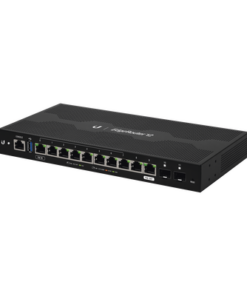 ER-12-UBIQUITI-EdgeRouter 12, con 10 puertos 10/100/1000 Mbps + 2 puertos SFP, con funciones avanzadas de ruteo