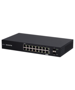 ES-18X - ES-18X-UBIQUITI NETWORKS-EdgeSwitch 18X Administrable para WISP asequible y sin ventilador con (16) puertos Gigabit RJ45 y (2) puertos SFP - Relematic.mx - ES18X-p