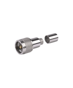 EZ-400-UM-Times Microwave-Conector UHF Macho Plegable con Pin Cautivo para cables RG8