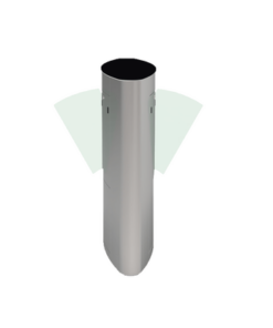 FBL5222 - FBL5222-ZKTECO-Puerta de cortesía tipo FLAP bidireccional / 25 a 40 personas por minuto / Acabado de Lujo / Apertura-cierre en 1 segundo / Acero inoxidable / Indicadores LED / Alarma por acceso denegado - Relematic.mx - FBL5222-p