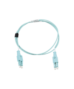 FBP-LCLC5L-01AH-SIEMON-Jumper de Fibra Óptica BladePatch LC-LC Duplex, LS0H, Multimodo 50/125 OM3, OFNR, Color Aqua, 1 Metro