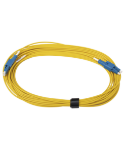 FBP-LCULCUL-10-SIEMON-Jumper de Fibra Óptica BladePatch Monomodo OS1/2, XGLO, Riser, LC/UPC-LC/UPC Duplex, OFNR, Color Amarillo, 10 Metros
