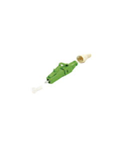 FC1-LB-LCA-9GR - FC1-LB-LCA-9GR-SIEMON-Conector de Fibra Óptica pre-pulido LightBow LC/APC Simplex, Monomodo OS1/OS2, re-terminable, Color Verde - Relematic.mx - FC1LBLCA9GR-p