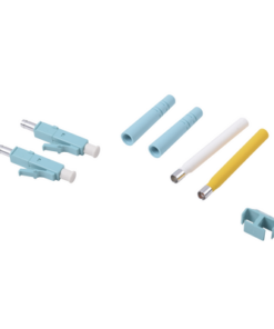 FC2-LC-MM-J12 - FC2-LC-MM-J12-SIEMON-Conector de Fibra Óptica LC Duplex, Epoxico, Fibra Recubierta, Multimodo, Color Aqua (No pre-pulido) - Relematic.mx - FC2LCMMJ12-p
