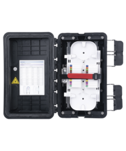 FDP-420F - FDP-420F-FIBERHOME-Caja de Distribución de Fibra Óptica, Hasta 96 Empalmes, Exterior IP65, Color Negro - Relematic.mx - FDP420F-p