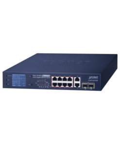 FGSD-1022VHP - FGSD-1022VHP-PLANET-Switch PoE+ / distancia 250 metros / 8 puertos + 2 combo TP/SFP gigabit y pantalla LCD para monitoreo - Relematic.mx - FGSD1022VHP-p