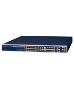 FGSW-2624HPS - FGSW-2624HPS-PLANET-Switch administrable de 24 puertos 10/100TX PoE+ y 2 puertos combo TP/SFP Gigabit - Relematic.mx - FGSW2624HPS-p