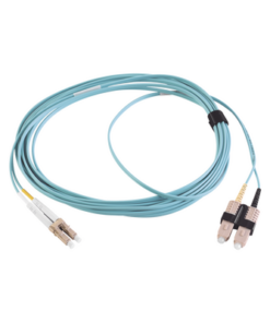 FJ2-LCSC5L-05AQ - FJ2-LCSC5L-05AQ-SIEMON-Jumper de Fibra Óptica Multimodo 50/125 XGLO OM3, LC-SC Duplex, OFNR, Color Aqua, 5 Metros - Relematic.mx - FJ2LCSC5L05AQ-p