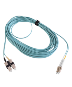 FJ2-LCSC5L-10AQ - FJ2-LCSC5L-10AQ-SIEMON-Jumper de Fibra Óptica Multimodo 50/125 XGLO OM3, LC-SC Duplex, OFNR, Color Aqua, 10 Metros - Relematic.mx - FJ2LCSC5L10AQ-p