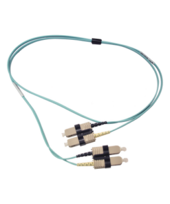 FJ2-SCSC5L-01AQ - FJ2-SCSC5L-01AQ-SIEMON-Jumper de Fibra Óptica Multimodo 50/125 OM3 XGLO, SC-SC Duplex, OFNR, Color Aqua, 1 Metro - Relematic.mx - FJ2SCSC5L01AQ-p