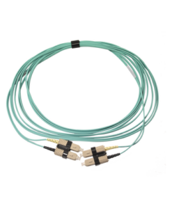 FJ2-SCSC5L-05AQ - FJ2-SCSC5L-05AQ-SIEMON-Jumper de Fibra Óptica Multimodo 50/125 OM3 XGLO, SC-SC Duplex, OFNR, Color Aqua, 5 Metros - Relematic.mx - FJ2SCSC5L05AQ-p
