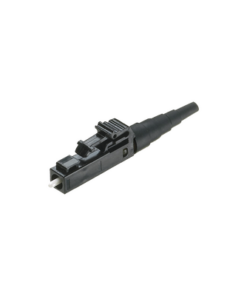 FLCSMBLY-PANDUIT-Conector de Fibra Óptica Multimodo OM2, OM3 y OM4, LC Simplex, Pulido en Campo, Color Negro