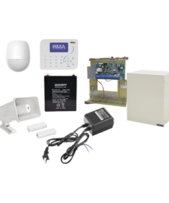 FORCE32-KIT-PIMA-Kit de Alarma con Sensores cableados, Conexión IP con App PIMALINK3.0 Gratis!
