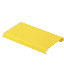 FRHC4YL6-PANDUIT-Tapa Con Bisagra a Presión Para Canaleta FiberRunner™ FR4X4YL6, de PVC Rígido, Color Amarillo, 1.8 m de Largo