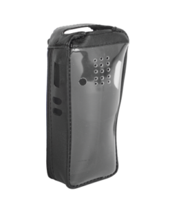 FSM-TK-2312T-SYSCOM-Funda Reforzada de Piel con Frente Transparente para Radios TK-2312/ TK3312K.
