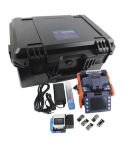FSP200-KIT1-TEMPO-Fusionadora de Fibra Óptica de Alineación por Núcleo con 6 Motores con Pérdida Típica (SM); 0.01 dB (MM); 0.04 dB) / Capacitación Básica Virtual Gratuita