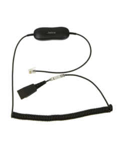 GN-1216-C-JABRA-Cable para diademas BIZ1500, BIZ2300 y BIZ2400, para compatibilidad con telefonos AVAYA 96xx/16xx QD a RJ-9 (88001-03) (88001-04) 