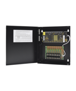 GRT-1204-VDCT-V3-EPCOM INDUSTRIAL-Fuente de poder profesional de CCTV de 12-13.2 Vdc @ 5 A, 8 cámaras, Voltaje de entrada: 100-240 Vca