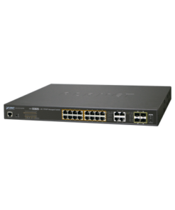 GS-4210-16UP4C-PLANET-Switch administrable L2, 16 puertos 10/100/1000T Ultra PoE + 4 puertos Gigabit Combo TP/SFP