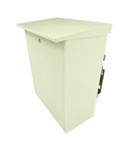 GT-002G - GT-002G-EPCOM INDUSTRIAL-Gabinete de Seguridad, Lámina Galvanizada, para 2 Baterías y/o Equipo Similar con Montaje en Poste. - Relematic.mx - GT002G-p