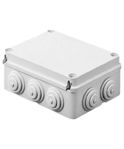 GW-44-010 - GW-44-010-GEWISS-Caja de derivación de PVC Auto-extinguible con 12 entradas, tapa atornillada, 380x300x120 MM, Para Exterior (IP55) - Relematic.mx - GW44010-p