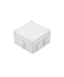 GW-44-024 - GW-44-024-GEWISS-Caja de derivación de PVC Auto-extinguible con 6 entradas, tapa y tornillo de media vuelta de 1/4", 100x100x50 MM (Medidas internas, mayor área permisible para el cable, Para exterior (IP55) - Relematic.mx - GW44024-p