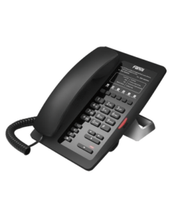 H3F-FANVIL-Teléfono IP para Hotelería, profesional con 6 teclas programables para servicio rápido (Hotline), plantilla personalizable con PoE 