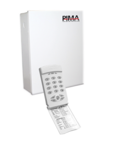 H6-RX6-K - H6-RX6-K-PIMA-Kit de Alarma de 6 zonas y teclado LED delgado. Triple comunicador RADIO/Teléfono/GSM. Incluye gabinete - Relematic.mx - H6RX6K-p