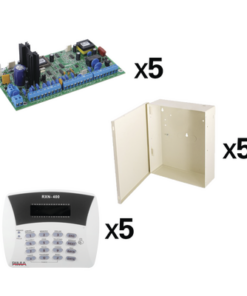 H8-RXN400-KIT5 - H8-RXN400-KIT5-PIMA-Kit de 5 paneles de alarma HUNTER8 + 5 teclados RXN400 - Relematic.mx - H8RXN400KIT5-p
