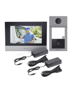 HIK-604P-HIKVISION-Kit de Videoportero IP WiFi con llamada a App de Smartphone (HikConnect) / Programación por Interfaz Web / Frente de calle IK08 & IP65 / Soporta PoE
