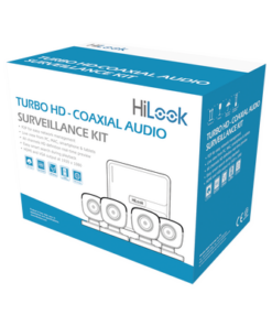 HL1080PS - HL1080PS-HiLook by HIKVISION-(MICRÓFONO INTEGRADO) Kit TurboHD 1080p Lite / DVR 4 canales / Audio por Coaxitron / 4 Cámaras Bala de Policarbonato con Micrófono Integrado - Relematic.mx - HL1080PS-p