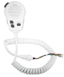 HM-200SW - HM-200SW-ICOM-Micrófono color blanco para radios IC-M324/324G - Relematic.mx - HM200SW