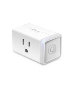 HS105 - HS105-TP-LINK-Mini tomacorriente inteligente Wi-Fi, 100 - 120V~, 50/60Hz, 15.0A, compatible con Amazon Alexa y Google Assistant, color blanco. - Relematic.mx - HS105-p