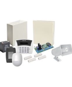 HUNTER6-KT - HUNTER6-KT-PIMA-Kit de Alarma PIMA Hunter6  Incluye Batería, Transformador, Teclado, Sirena,  2 Contactos Magnéticos y un sensor de Movimiento - Relematic.mx - HUNTER6KT-p